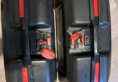 Moto Guzzi Branded Givi Panniers