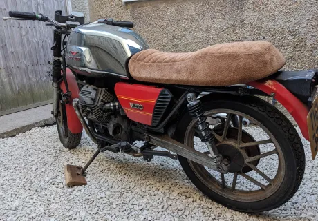 1979 V50 II tracker/café racer project