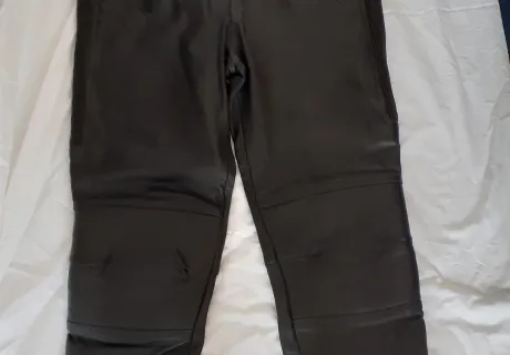 Akito leather bike trousers