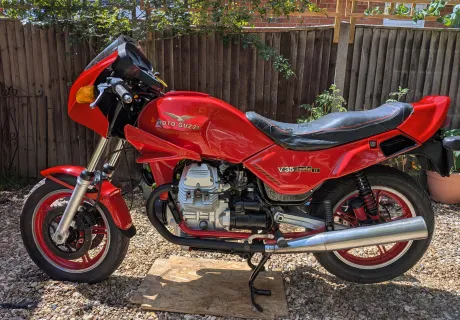 Moto Guzzi Imola 2 (V50 engine) pocke...