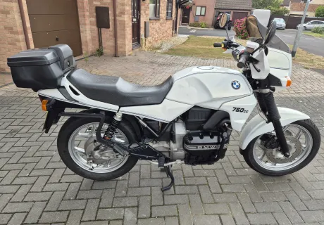 For Sale White 1985 BMW K75C