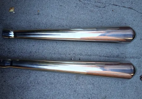 Pair silencers to fit all V750 specia...