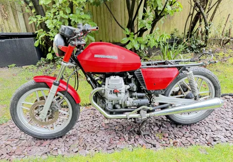 Moto Guzzi V35 project