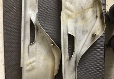 Moto Guzzi 750 Spada Side Panels.