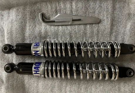 Moto Guzzi V9 Roamer Hagon Rear Shocks