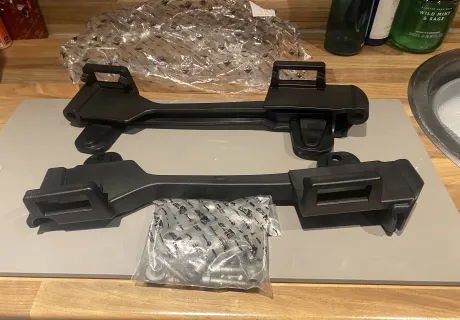 V85tt urban pannier top rails