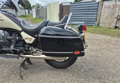 Guzzi California hard panniers, plus ...
