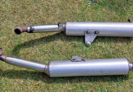 Ducati ST2 exhaust cans