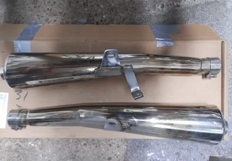 Breva 750 exhausts.