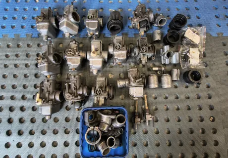 Job Lot of Dellorto Carb bodies, part...
