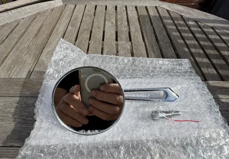 Spiegel Chopper MG Chrome Mirror from...