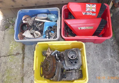 TWO V50 Mk.III / Monza project bikes