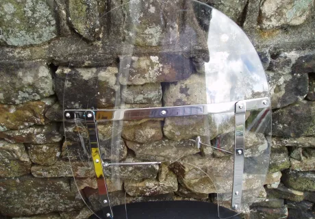 Large clear universal retro style scr...
