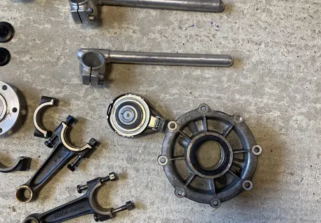 Various used parts for 1974 750 S