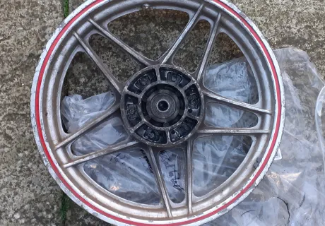 Moto Guzzi V65 Florida pair of wheels