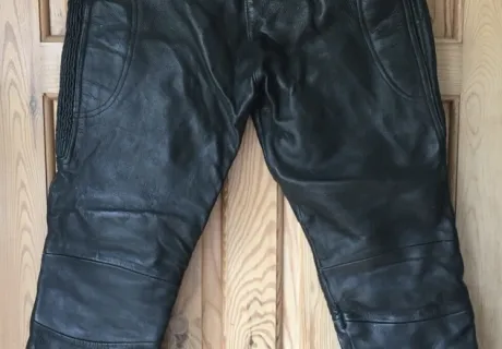 Ladies leather motorcycle trousers fo...